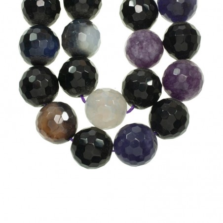 Ágata facetada nº 27 tira de 40 cm