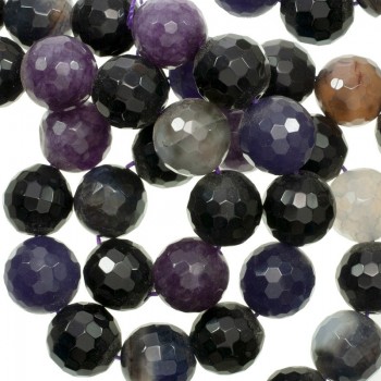 Ágata facetada nº 27 tira de 40 cm