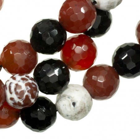 Ágata facetada nº 9 tira de 40 cm