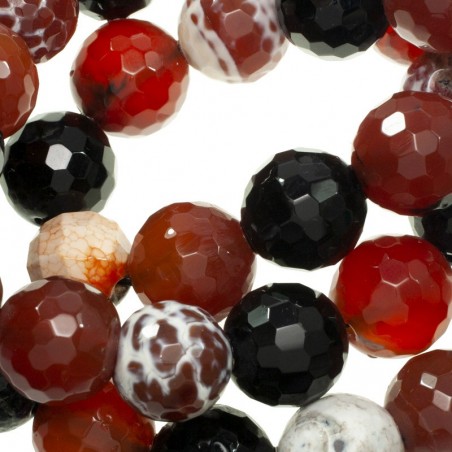 Ágata facetada nº 9 tira de 40 cm