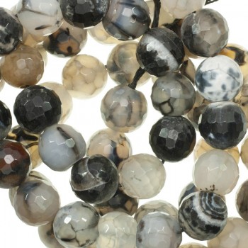 Ágata facetada nº 18 tira de 40 cm