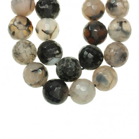 Ágata facetada nº 18 tira de 40 cm