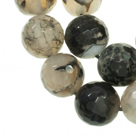 Ágata facetada nº 18 tira de 40 cm