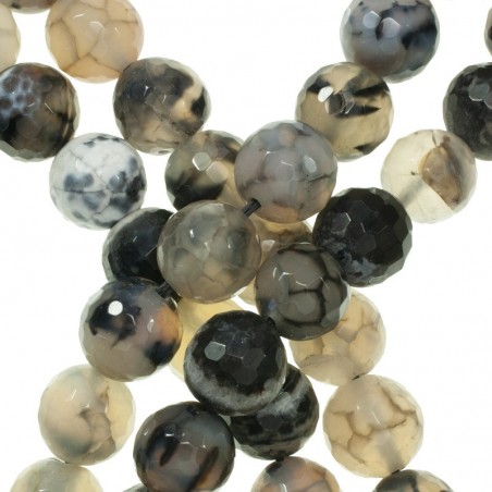 Ágata facetada nº 18 tira de 40 cm