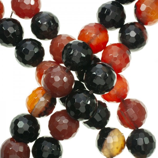 Ágata facetada nº 47 tira de 40 cm