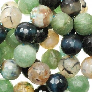 Ágata facetada nº 48 tira de 40 cm 2