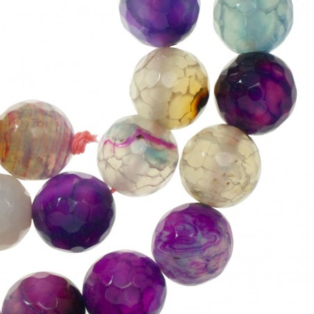 Ágata facetada nº 50 tira de 40 cm