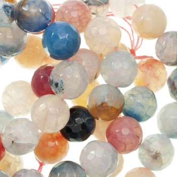 Ágata facetada nº 28 tira de 40 cm