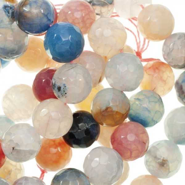 Ágata facetada nº 28 tira de 40 cm