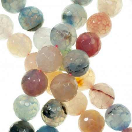 Ágata facetada nº 28 tira de 40 cm