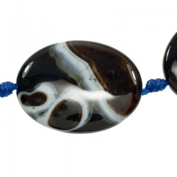 Jade Imperial oval tira de 40 cm 2