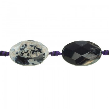 Jade Imperial oval facetado hilo verde 2