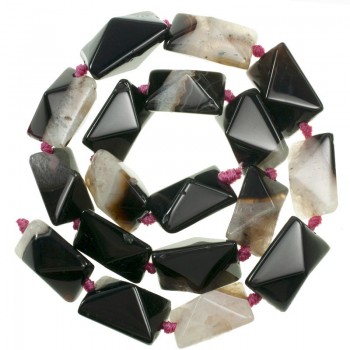 Jade Imperial rectangular marmolado marrón