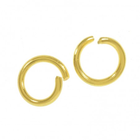 Anilla abierta dorada de acero inoxidable - Karissma