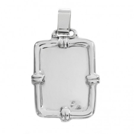 Colgante con marco para grabar Plata de Ley - Karissma