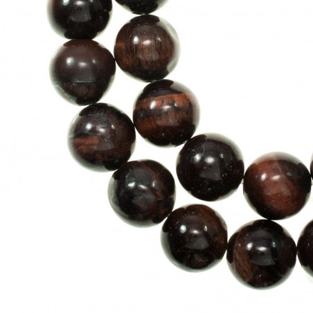 Ojo de tigre rojo tira de 40 cm