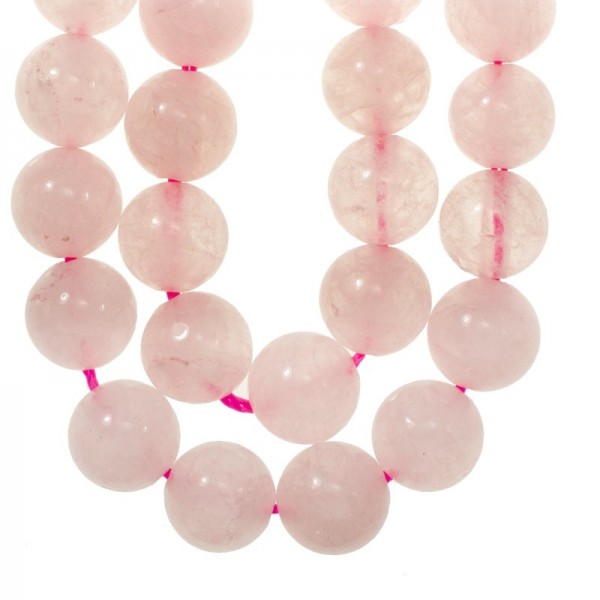 Cuarzo rosa tira de 40 cm