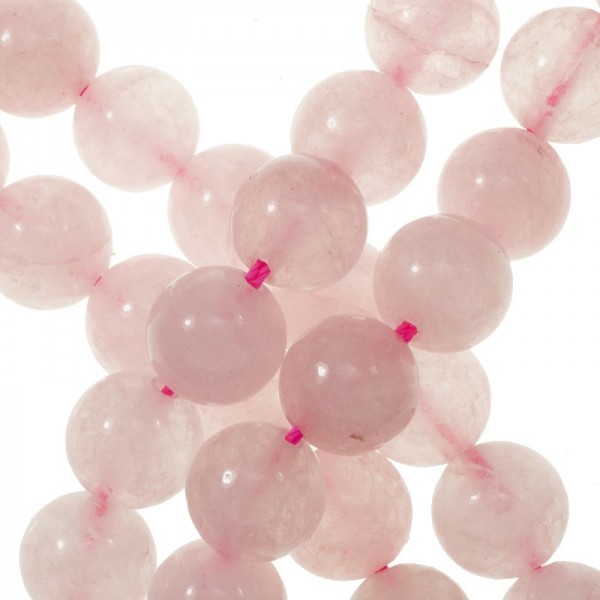 Cuarzo rosa tira de 40 cm
