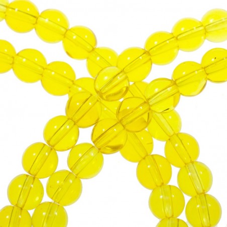 Citrino reconstituido tira de 40 cm