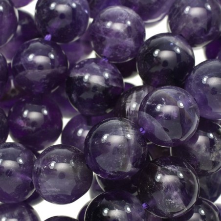 Amatista tira de 40 cm