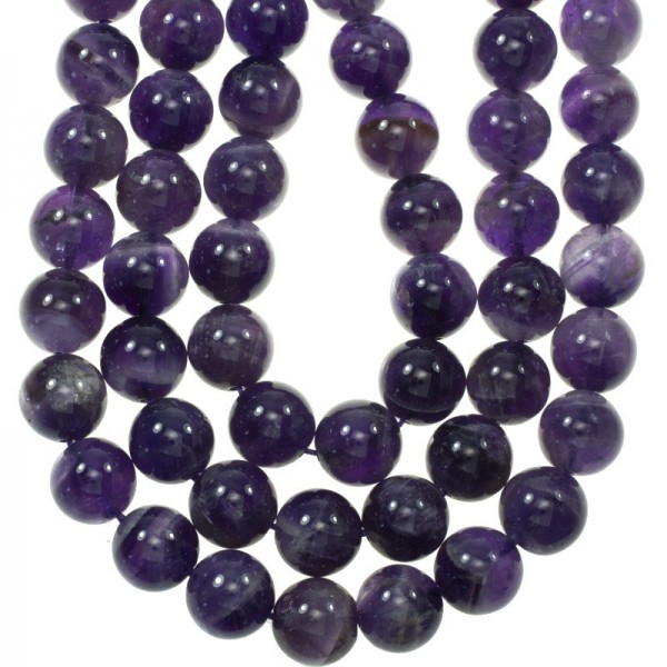 Amatista tira de 40 cm