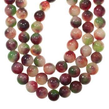 Ágata rosa y verde nº 53 tira de 40 cm 2