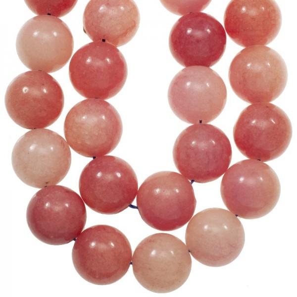 Ágata rosa degradé nº 55 tira de 40 cm