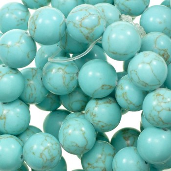 Turquesa tira de 40 cm