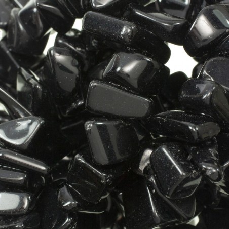 Tira de 90 cm de piedras irregulares ónix