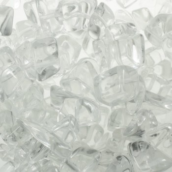 Tira 90 cm de piedras irregulares cuarzo blanco - Karissma