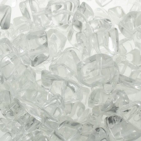 Tira 90 cm de piedras irregulares cuarzo blanco - Karissma