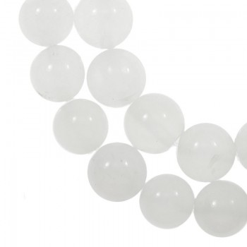 Ágata blanca tira de 40 cm 2