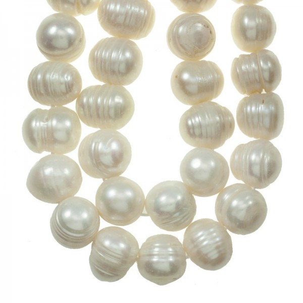 Perla cultivada 10 mm tira de 40 cm