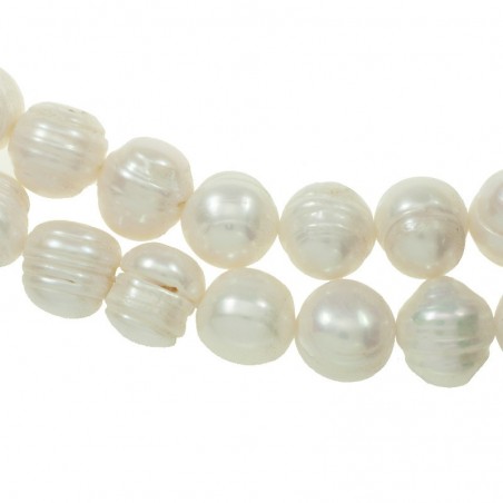 Perla cultivada 10 mm tira de 40 cm