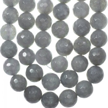 Aguamarina facetada tira de 40 cm 2