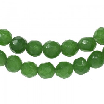 Esmeralda facetada tira de 40 cm 2