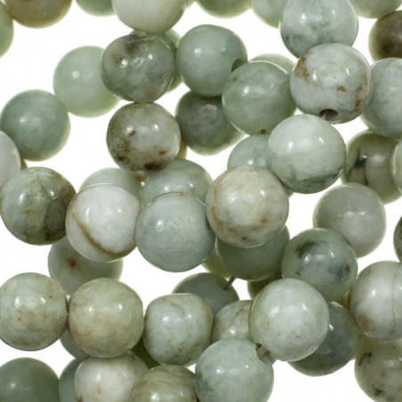 Jade liso tira de 40 cm