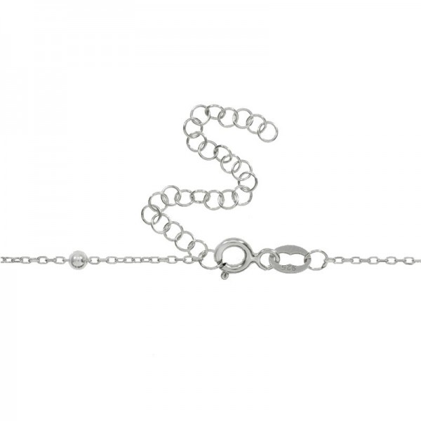 Collar cadena de bolitas con ojos turcos - Karissma