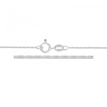 Cadena espiga diamantada Plata de Ley 925 | Karissma 2