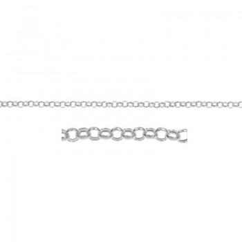 Cadena roló 1.7 mm Plata de Ley 925 | Karissma