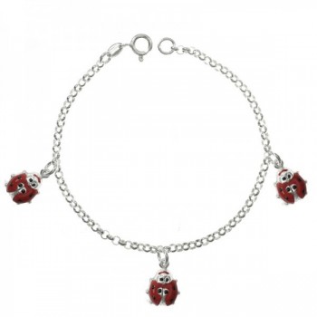 Pulsera mariquitas para niña de Comunión 2