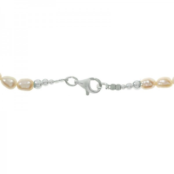 Collar de perlas con mariposa Plata de Ley - Karissma