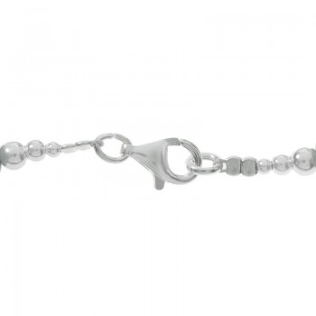 Collar de cristal de roca con llave Plata de Ley - Karissma 2