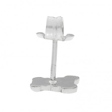 Pendientes oso panda Plata de Ley - Karissma