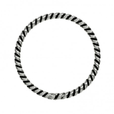 Anillo oxidado Plata de Ley 925