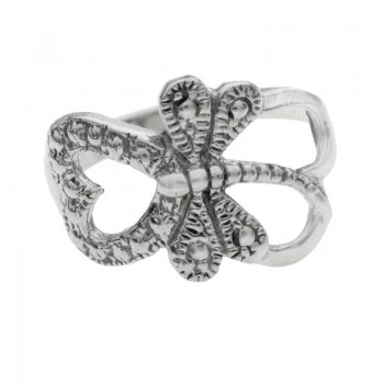 Anillo libélula Plata de Ley 925