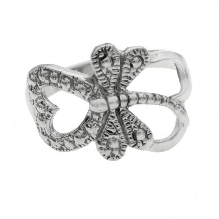 Anillo libélula Plata de Ley 925