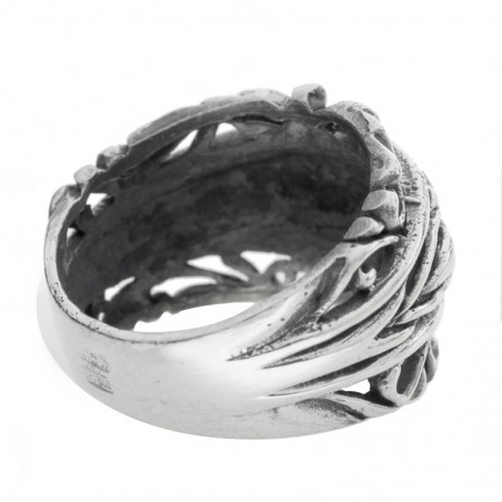 Anillo triple orla Plata de Ley 925