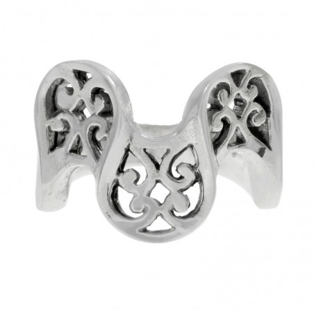 Anillo triple onda Plata de Ley 925