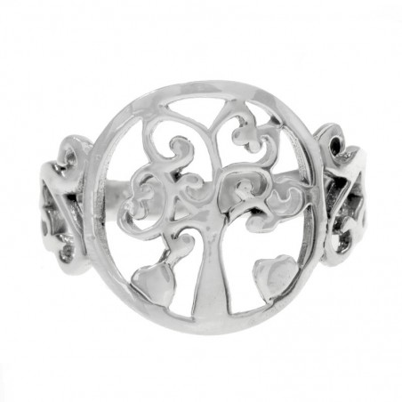 Anillo árbol de la vida Plata de Ley 925